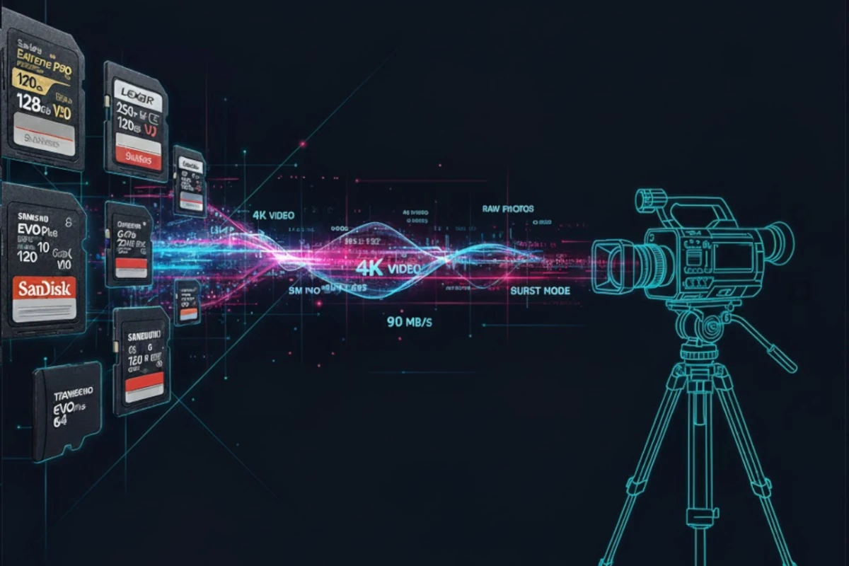 Video recording footage quality comparison