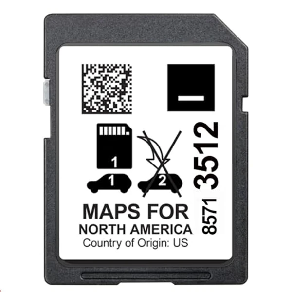 2024 GPS Navigation SD Card for GM (Part 85713512) - Chevrolet Models navigation SD card, part 85713512