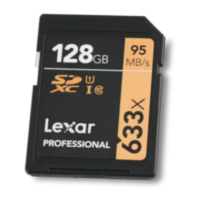 Lexar Professional 633x (Blue Series) V30 SD card - 20USD