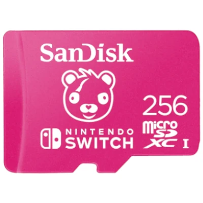 SanDisk Nintendo Switch Fortnite Cuddle Team Leader microSD Card