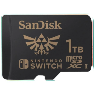 SanDisk Nintendo Switch ゼルダの伝説 microSD Card