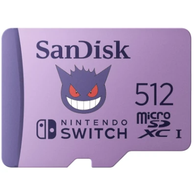 SanDisk Nintendo Switch ポケットモンスター ゲンガー microSD Card