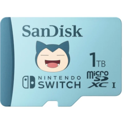 SanDisk Nintendo Switch ポケットモンスター カビゴン microSD Card