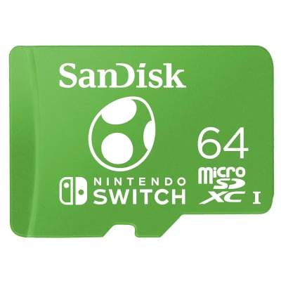 SanDisk Nintendo Switch ヨッシー microSD Card