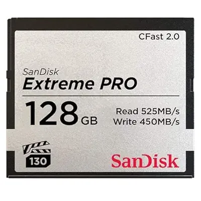 SanDisk Extreme PRO CFast 2.0 VPG-130 SD card - 100USD