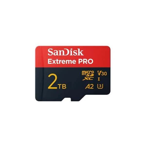 SanDisk Extreme PRO microSD UHS-I (2TB) V30 SD card - 100USD