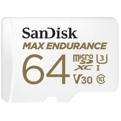 SanDisk MAX ENDURANCE V30 SD card - 100USD